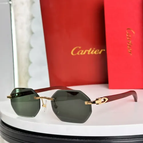Cartier AAA Quality Sunglassess #1394589 $56.00 USD, Wholesale Replica Cartier AAA Quality Sunglassess