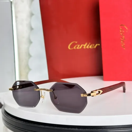 Cartier AAA Quality Sunglassess #1394592 $56.00 USD, Wholesale Replica Cartier AAA Quality Sunglassess
