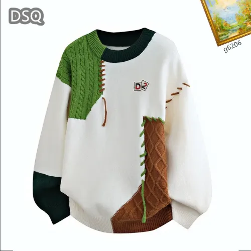 Dsquared Sweaters Long Sleeved For Men #1394593 $48.00 USD, Wholesale Replica Dsquared Sweaters