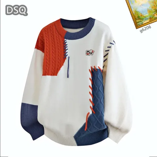 Dsquared Sweaters Long Sleeved For Men #1394594 $48.00 USD, Wholesale Replica Dsquared Sweaters