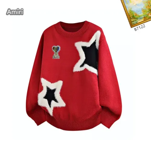 Amiri Sweaters Long Sleeved For Men #1394610 $48.00 USD, Wholesale Replica Amiri Sweaters