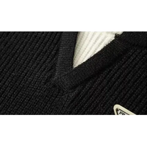 Replica Prada Sweaters Long Sleeved For Men #1394633 $48.00 USD for Wholesale