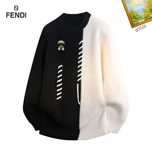 Fendi Sweaters Long Sleeved For Men #1394640 $48.00 USD, Wholesale Replica Fendi Sweaters