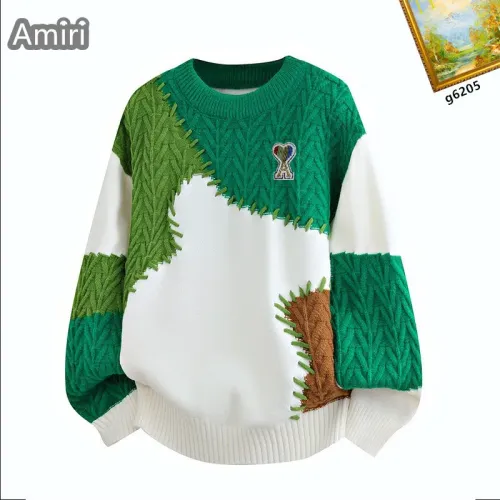 Amiri Sweaters Long Sleeved For Men #1394642 $48.00 USD, Wholesale Replica Amiri Sweaters