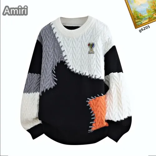 Amiri Sweaters Long Sleeved For Men #1394645 $48.00 USD, Wholesale Replica Amiri Sweaters