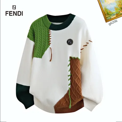 Fendi Sweaters Long Sleeved For Men #1394649 $48.00 USD, Wholesale Replica Fendi Sweaters