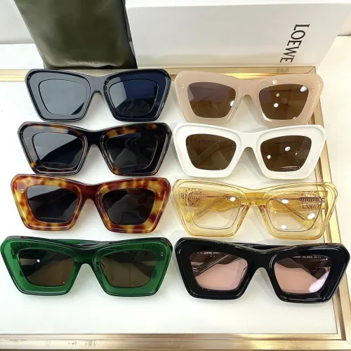 Replica LOEWE AAA Quality Sunglasses #1394662 $60.00 USD for Wholesale