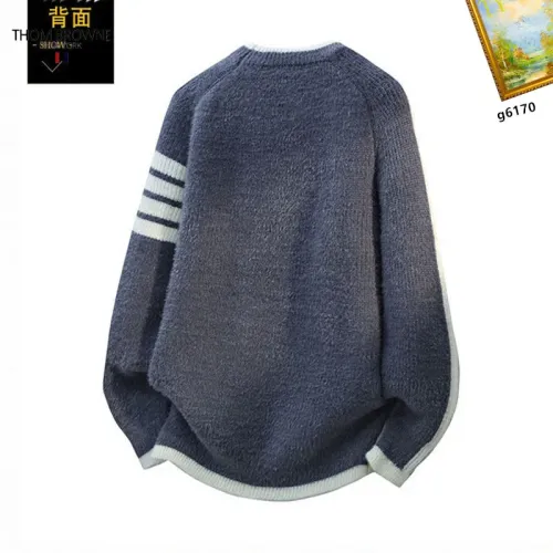 Replica Thom Browne TB Sweaters Long Sleeved For Men #1394664 $48.00 USD for Wholesale