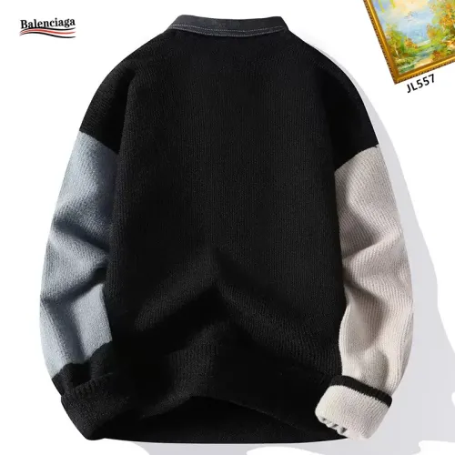 Replica Balenciaga Sweaters Long Sleeved For Men #1394670 $48.00 USD for Wholesale