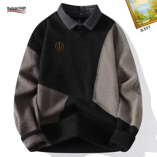 Balenciaga Sweaters Long Sleeved For Men #1394671 $48.00 USD, Wholesale Replica Balenciaga Sweaters