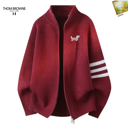 Thom Browne TB Sweaters Long Sleeved For Men #1394686 $48.00 USD, Wholesale Replica Thom Browne TB Sweaters