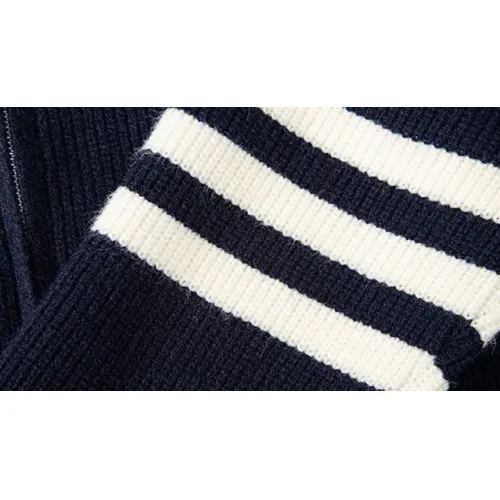 Replica Thom Browne TB Sweaters Long Sleeved For Men #1394689 $48.00 USD for Wholesale