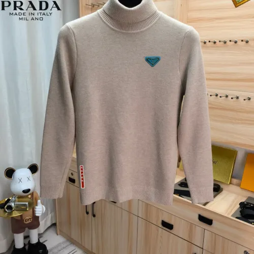 Prada Sweaters Long Sleeved For Men #1394997 $48.00 USD, Wholesale Replica Prada Sweaters