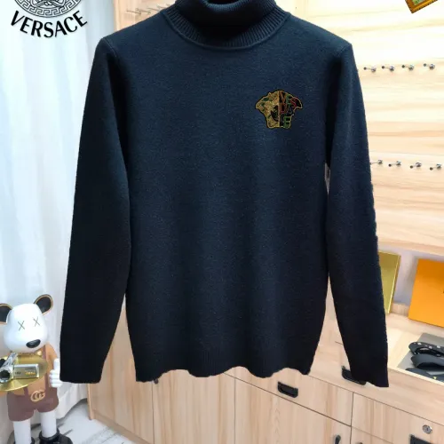 Versace Sweaters Long Sleeved For Men #1395041 $48.00 USD, Wholesale Replica Versace Sweaters