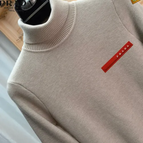 Replica Prada Sweaters Long Sleeved For Men #1395047 $48.00 USD for Wholesale
