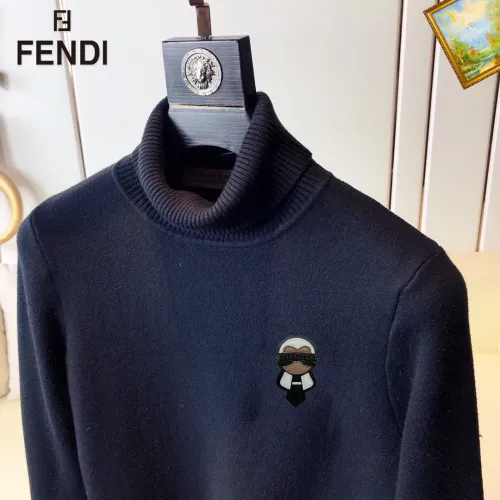 Replica Fendi Sweaters Long Sleeved For Men #1395050 $48.00 USD for Wholesale