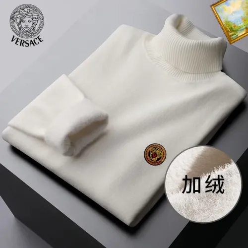 Versace Sweaters Long Sleeved For Men #1395080 $48.00 USD, Wholesale Replica Versace Sweaters