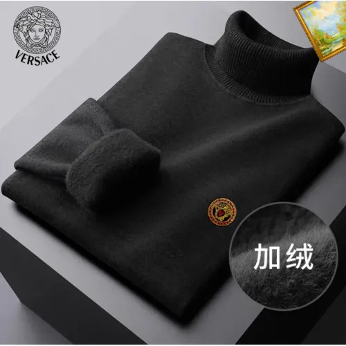 Versace Sweaters Long Sleeved For Men #1395082 $48.00 USD, Wholesale Replica Versace Sweaters