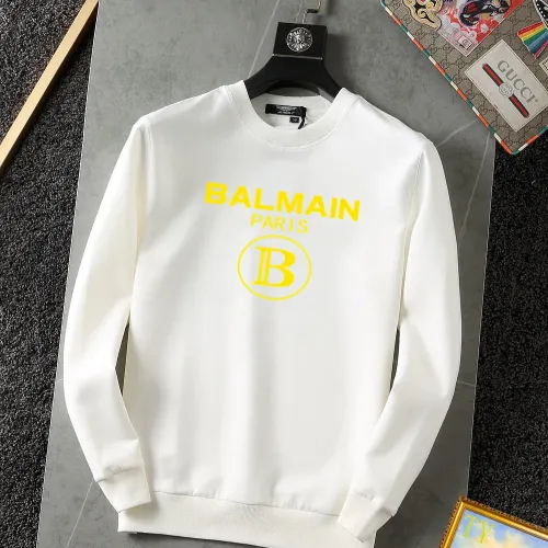 Balmain Hoodies Long Sleeved For Men #1395103 $40.00 USD, Wholesale Replica Balmain Hoodies