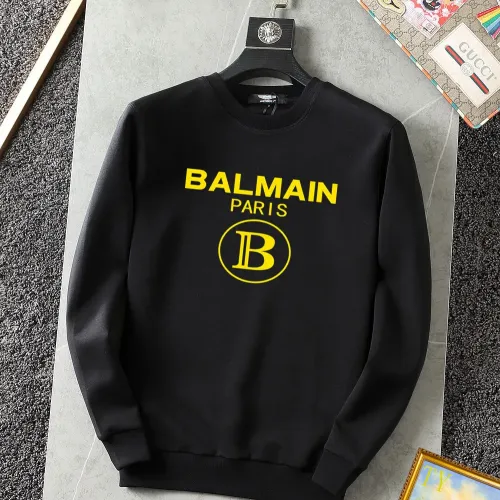 Balmain Hoodies Long Sleeved For Men #1395104 $40.00 USD, Wholesale Replica Balmain Hoodies