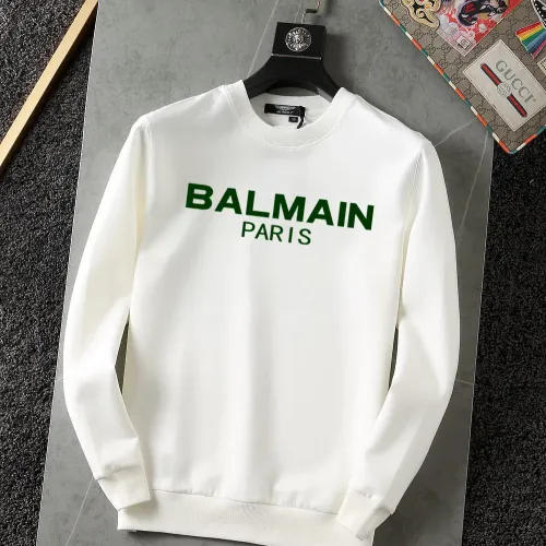 Balmain Hoodies Long Sleeved For Men #1395141 $40.00 USD, Wholesale Replica Balmain Hoodies
