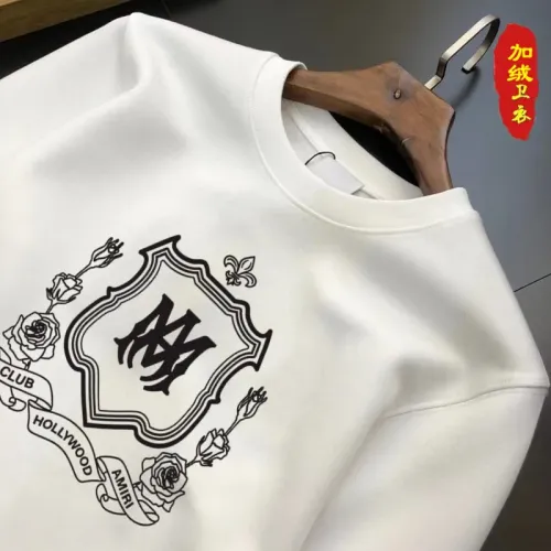 Replica Amiri Hoodies Long Sleeved For Men #1395155 $45.00 USD for Wholesale