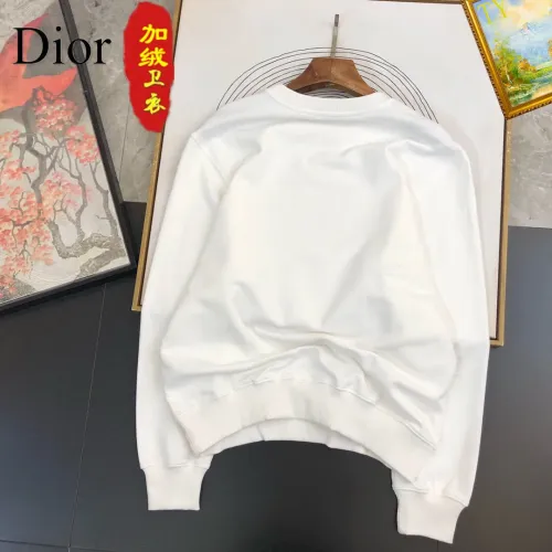 Replica Christian Dior Hoodies Long Sleeved For Men #1395209 $45.00 USD for Wholesale