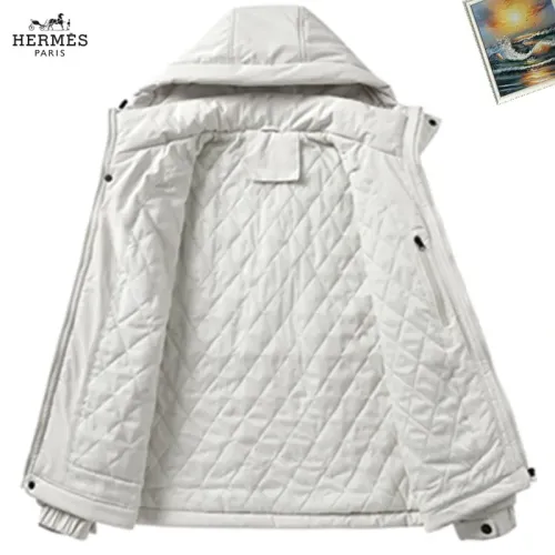 Replica Hermes Jackets Long Sleeved For Men #1395235 $88.00 USD for Wholesale