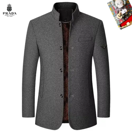 Prada Coats Long Sleeved For Men #1395439 $80.00 USD, Wholesale Replica Prada Coats