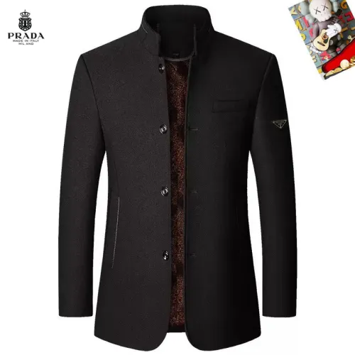 Prada Coats Long Sleeved For Men #1395440 $80.00 USD, Wholesale Replica Prada Coats