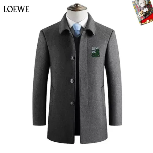 LOEWE Coats Long Sleeved For Men #1395472 $80.00 USD, Wholesale Replica LOEWE Coats