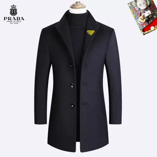 Prada Coats Long Sleeved For Men #1395477 $80.00 USD, Wholesale Replica Prada Coats