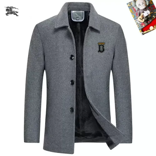 Burberry Coats Long Sleeved For Men #1395479 $80.00 USD, Wholesale Replica Burberry Coats