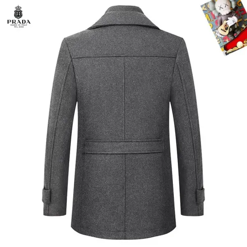 Replica Prada Coats Long Sleeved For Men #1395484 $80.00 USD for Wholesale