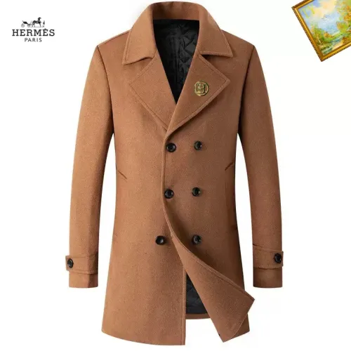 Hermes Coats Long Sleeved For Men #1395507 $88.00 USD, Wholesale Replica Hermes Coats