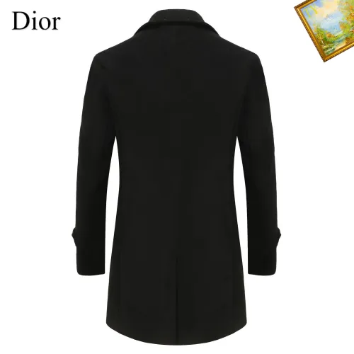 Replica Christian Dior Coats Long Sleeved For Men #1395522 $88.00 USD for Wholesale
