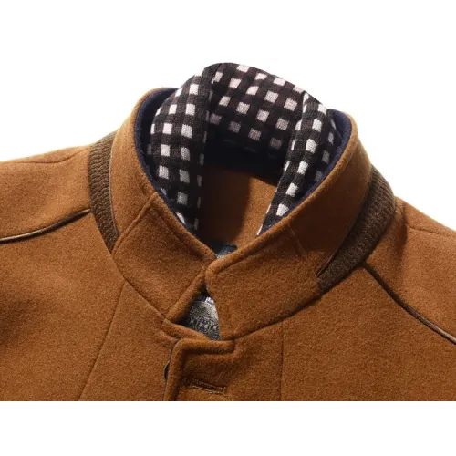 Replica Hermes Coats Long Sleeved For Men #1395525 $88.00 USD for Wholesale