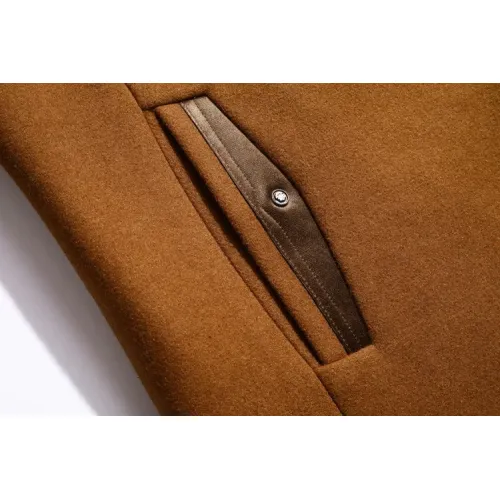 Replica Hermes Coats Long Sleeved For Men #1395525 $88.00 USD for Wholesale