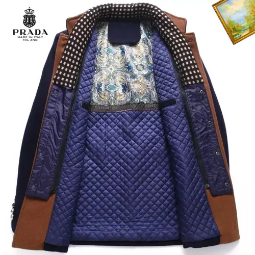 Replica Prada Coats Long Sleeved For Men #1395528 $88.00 USD for Wholesale