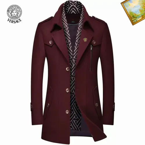 Versace Coats Long Sleeved For Men #1395534 $88.00 USD, Wholesale Replica Versace Coats