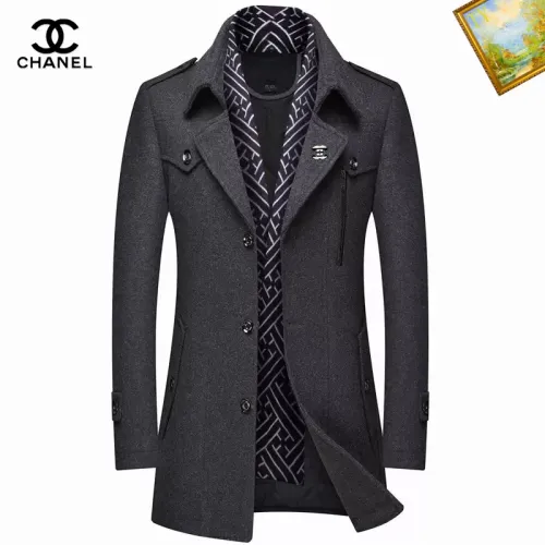 Chanel Coats Long Sleeved For Men #1395541 $88.00 USD, Wholesale Replica Chanel Coats