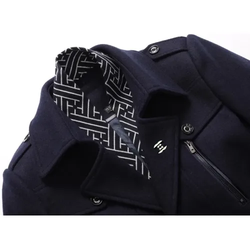 Replica Chanel Coats Long Sleeved For Men #1395542 $88.00 USD for Wholesale