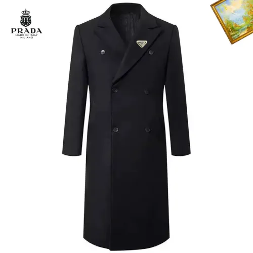 Prada Coats Long Sleeved For Men #1395553 $88.00 USD, Wholesale Replica Prada Coats