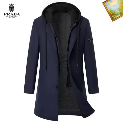 Prada Coats Long Sleeved For Men #1395556 $88.00 USD, Wholesale Replica Prada Coats