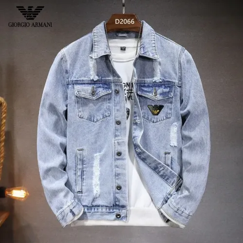 Armani Jackets Long Sleeved For Men #1395575 $60.00 USD, Wholesale Replica Armani Jackets
