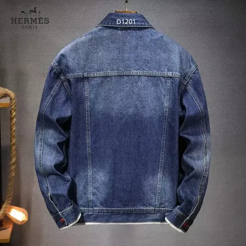 Replica Hermes Jackets Long Sleeved For Men #1395590 $60.00 USD for Wholesale