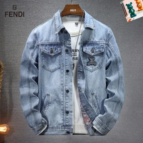 Fendi Jackets Long Sleeved For Men #1395591 $60.00 USD, Wholesale Replica Fendi Jackets