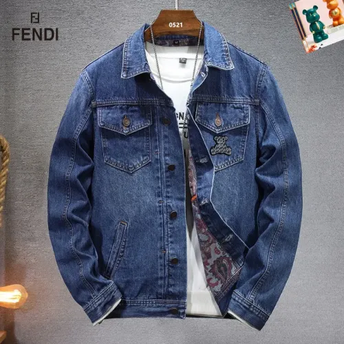 Fendi Jackets Long Sleeved For Men #1395592 $60.00 USD, Wholesale Replica Fendi Jackets