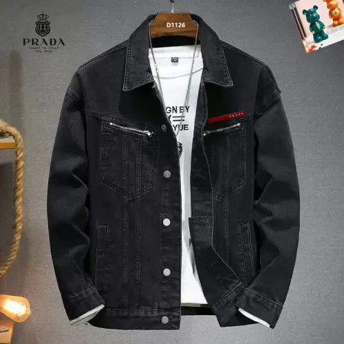 Prada Jackets Long Sleeved For Men #1395599 $60.00 USD, Wholesale Replica Prada Jackets