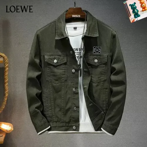 LOEWE Jackets Long Sleeved For Men #1395601 $60.00 USD, Wholesale Replica LOEWE Jackets